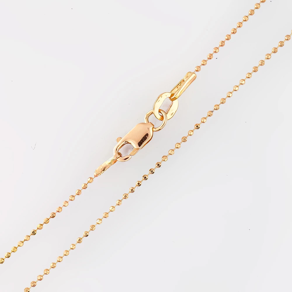 Цепь из красного золота 585 пробы