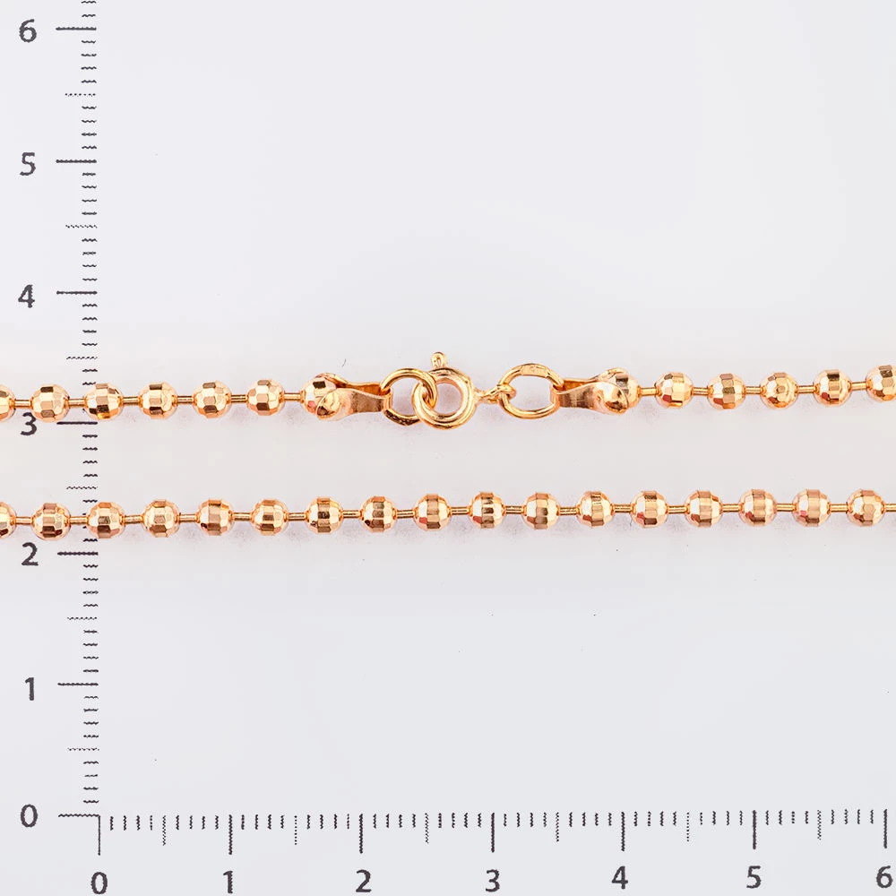 Цепь из красного золота 585 пробы