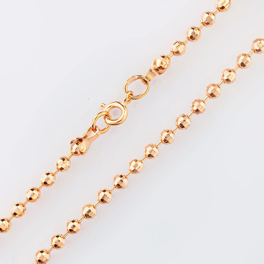 Цепь из красного золота 585 пробы