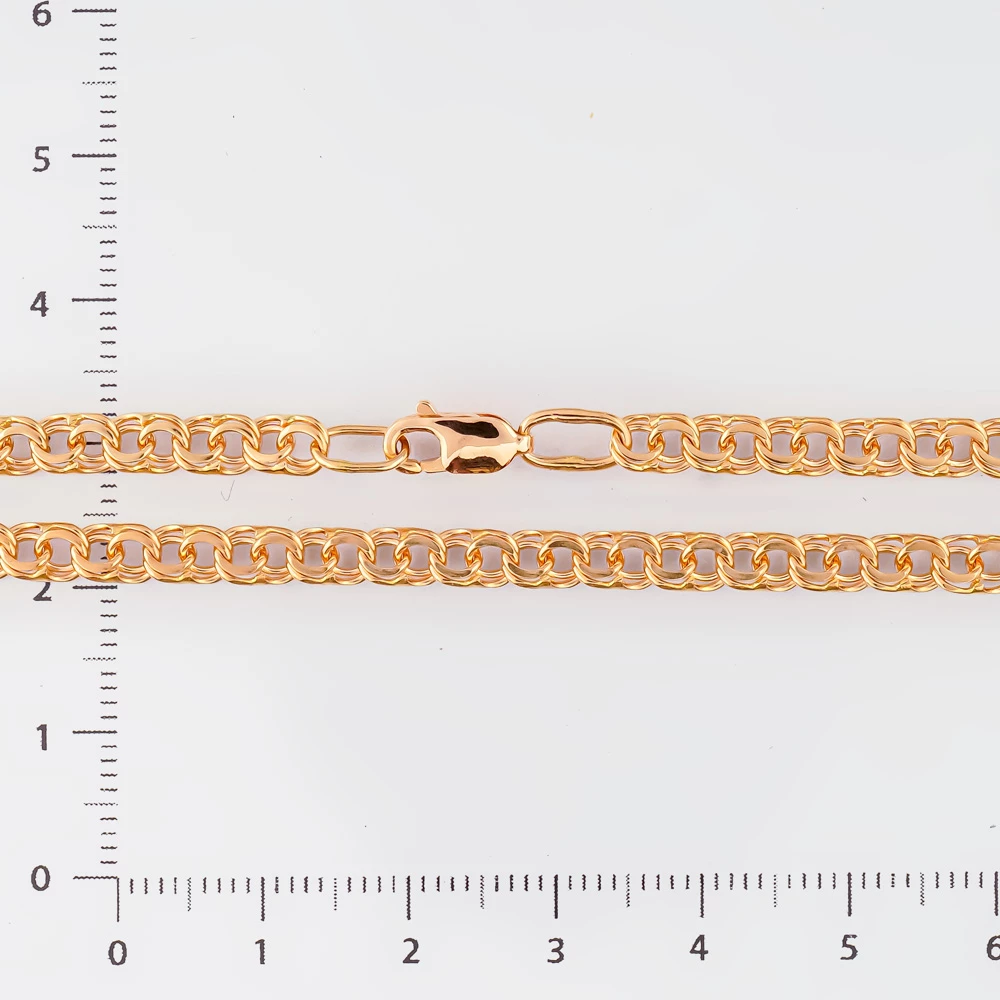 Цепь из красного золота 585 пробы