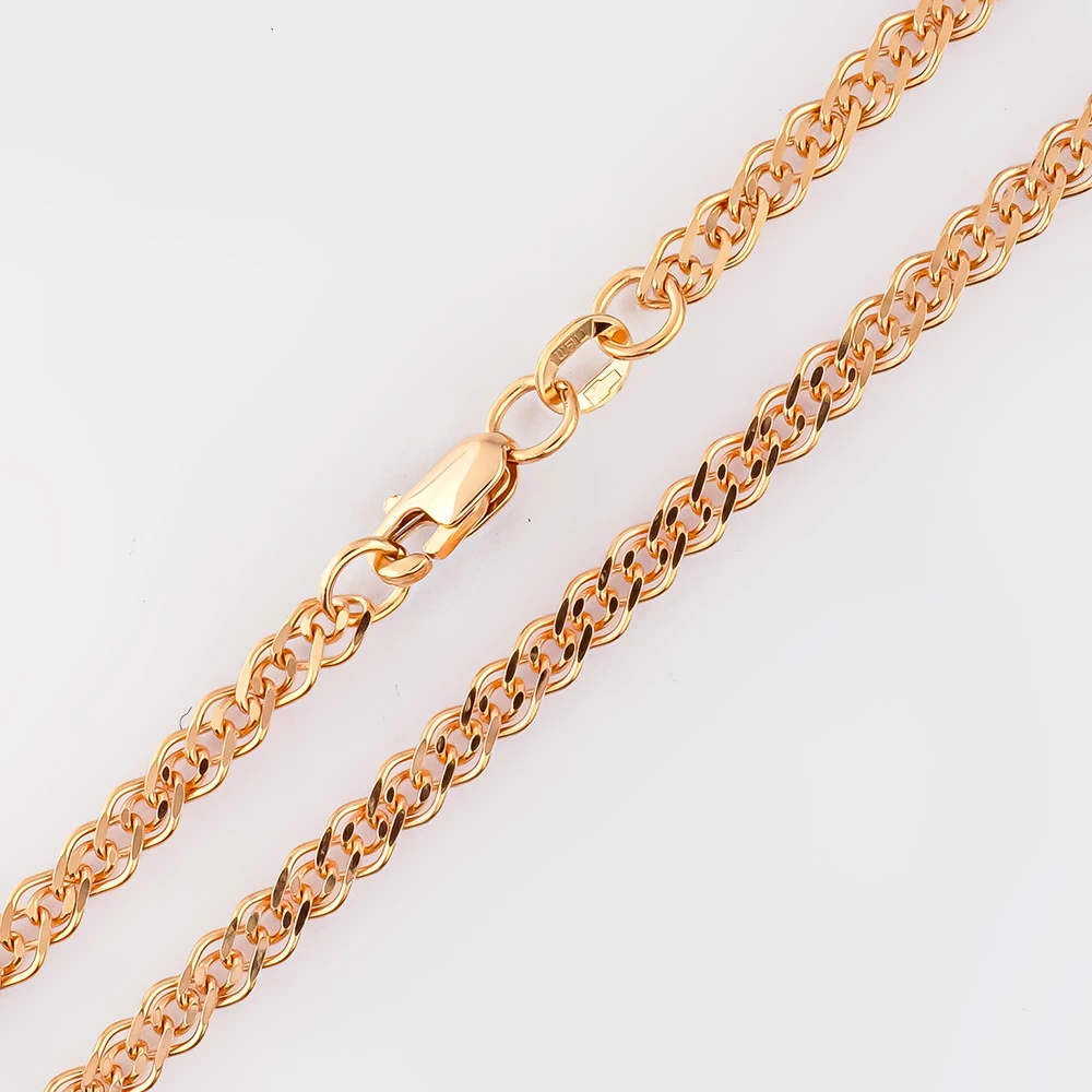 Цепь из красного золота 585 пробы