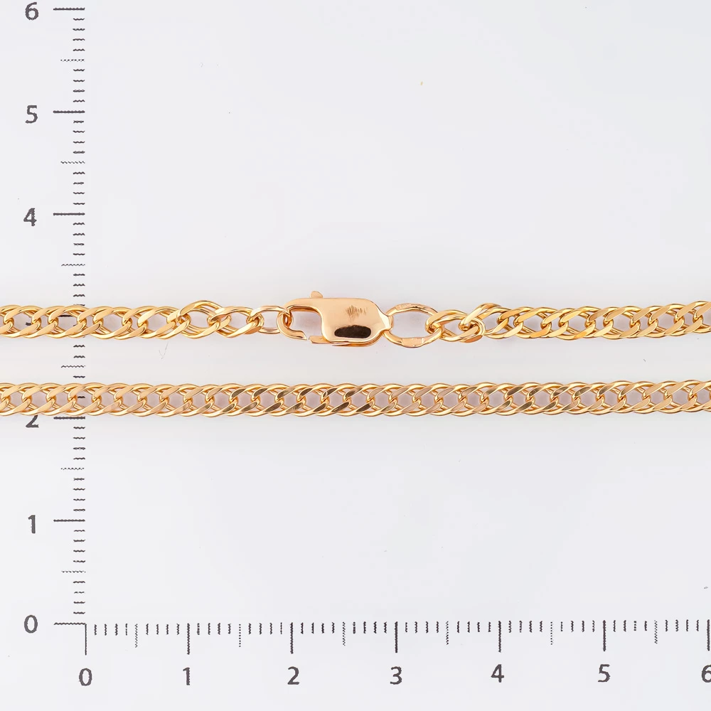 Цепь из красного золота 585 пробы