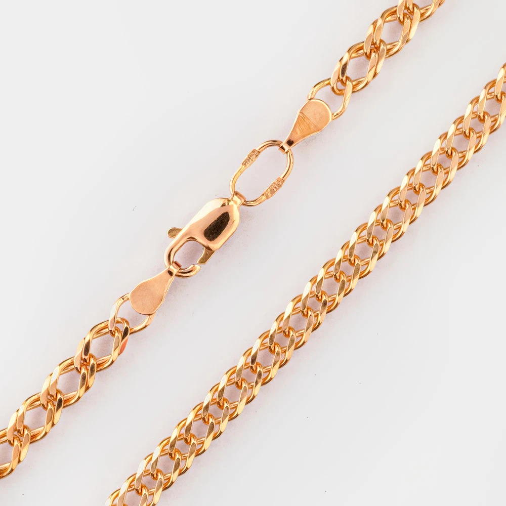 Цепь из красного золота 585 пробы