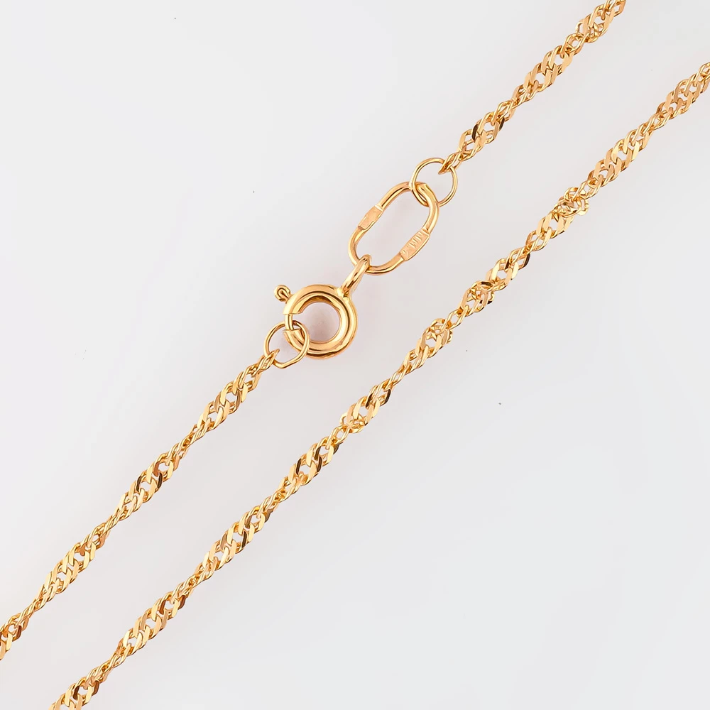 Цепь из красного золота 585 пробы