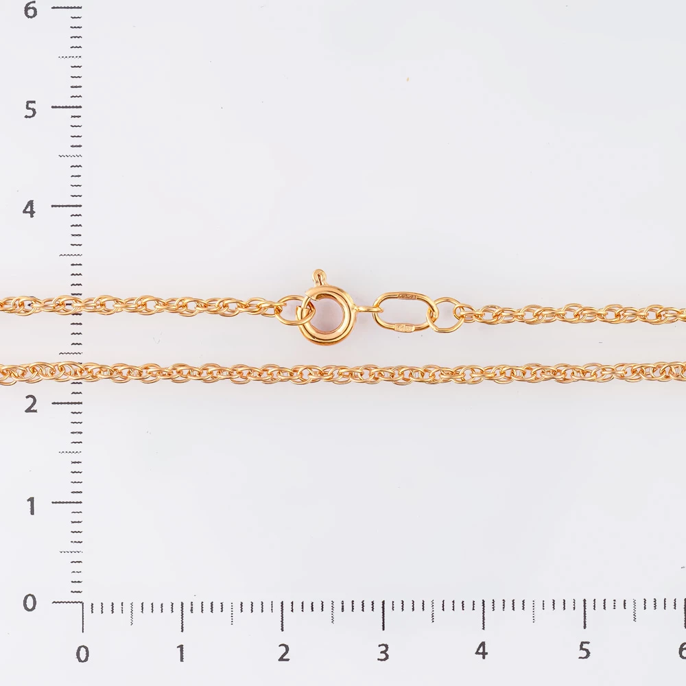 Цепь из красного золота 585 пробы