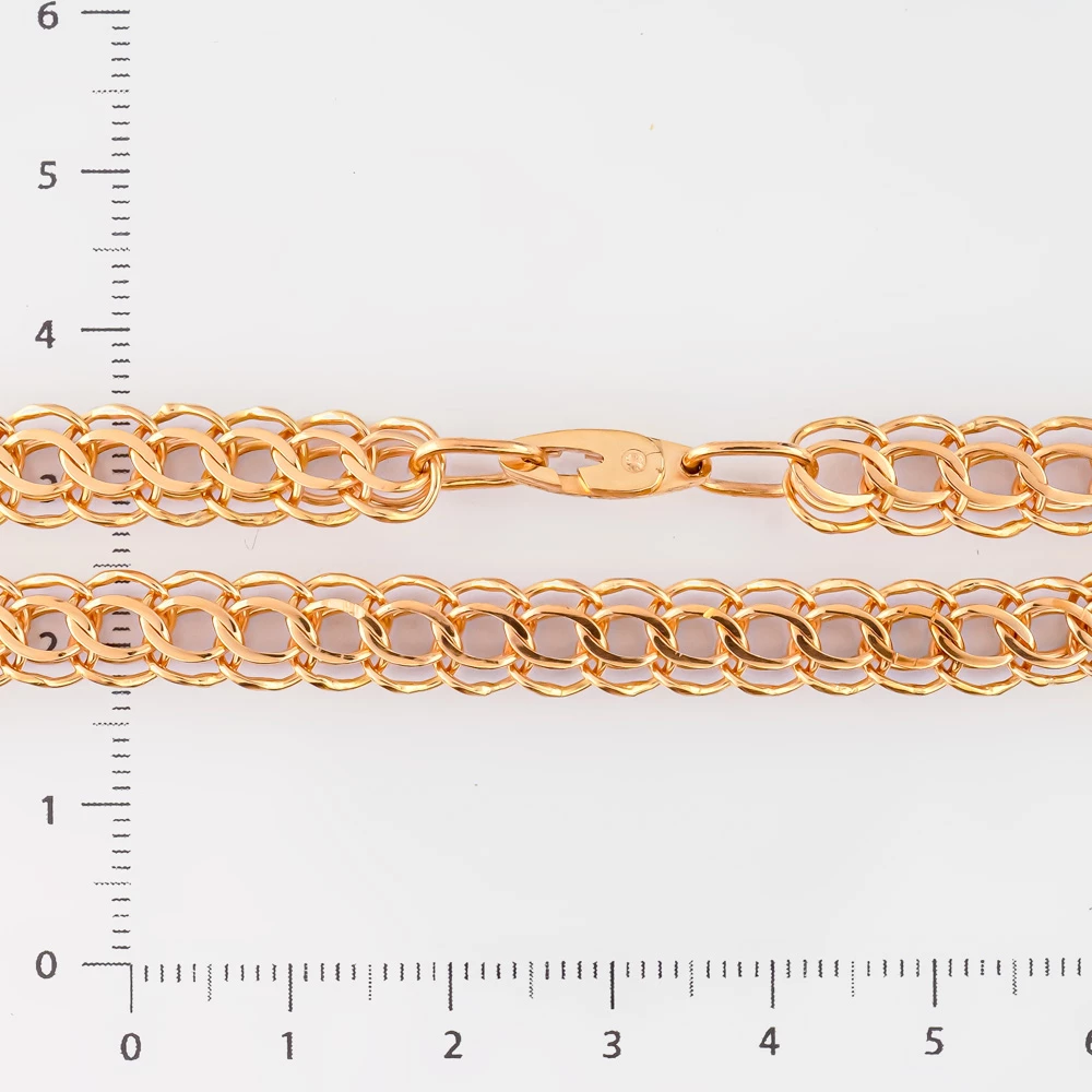 Цепь из красного золота 583 пробы