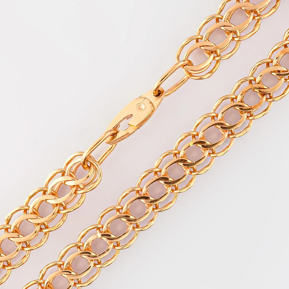 Цепь из красного золота 583 пробы