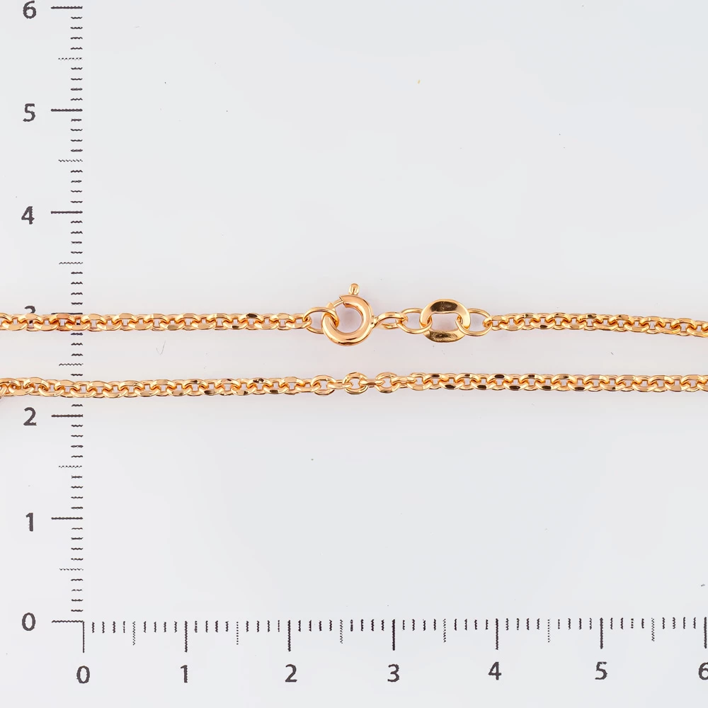Цепь из красного золота 585 пробы