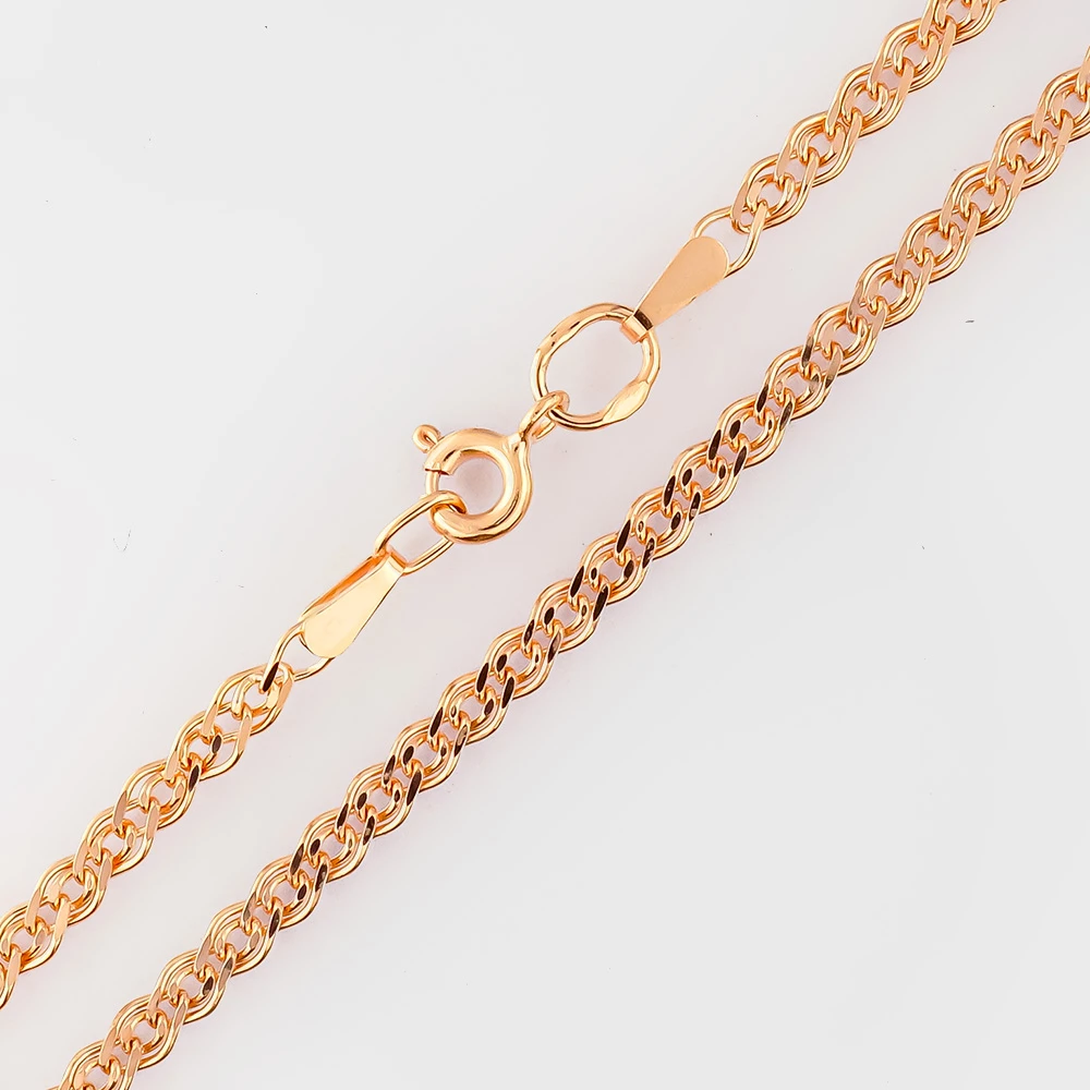 Цепь из красного золота 585 пробы