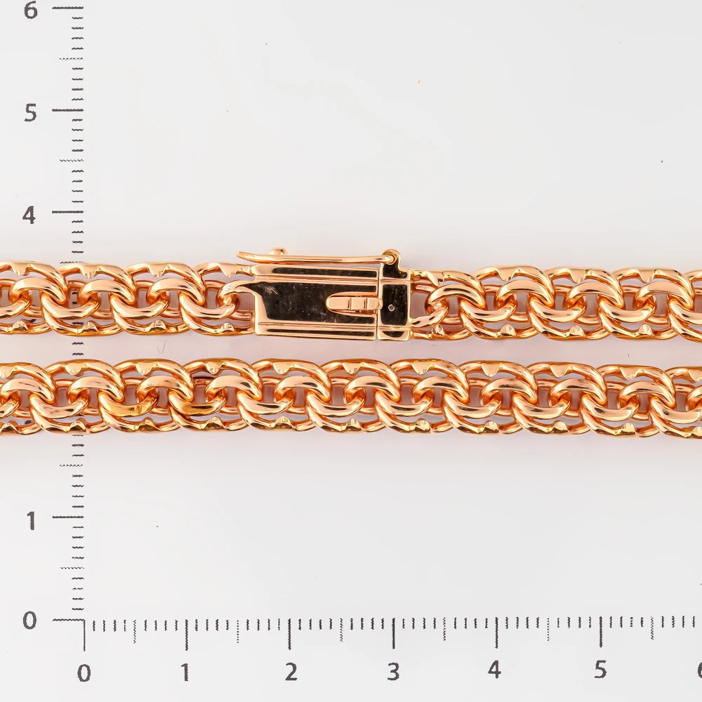 Цепь из красного золота 585 пробы
