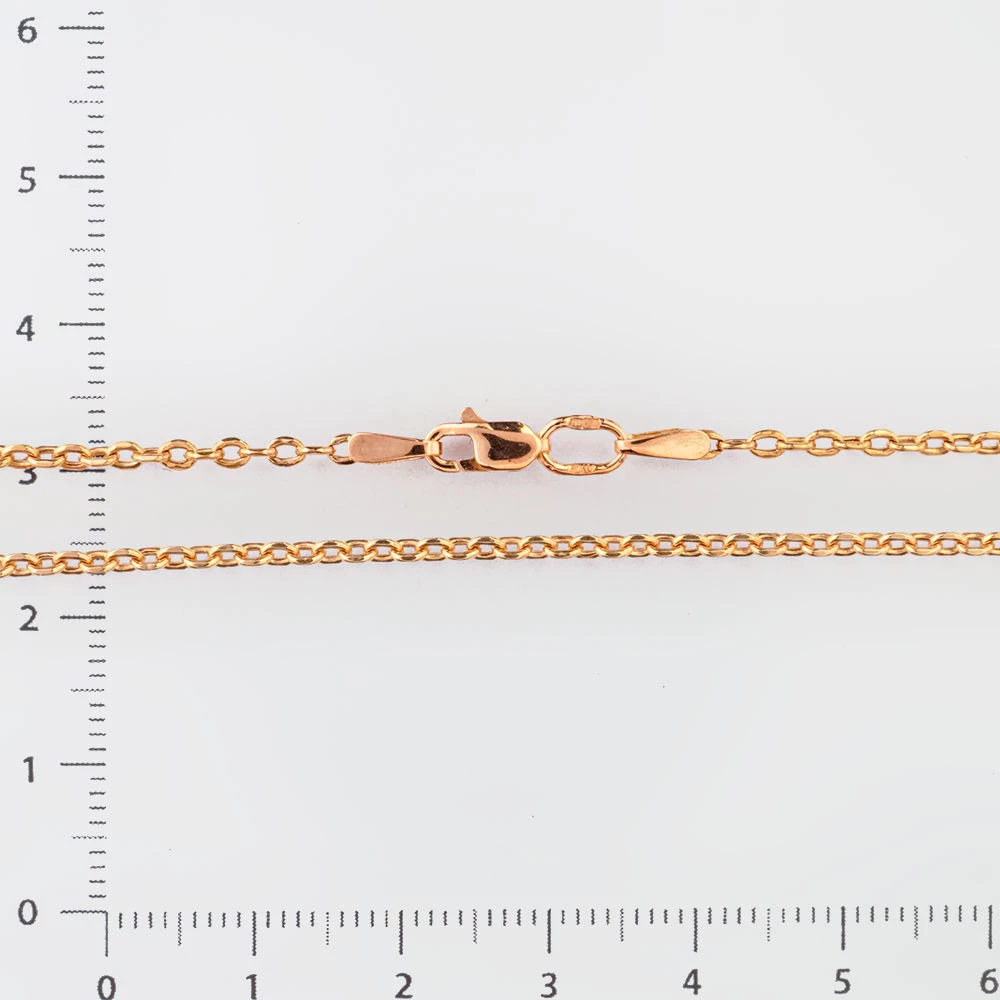 Цепь из красного золота 585 пробы