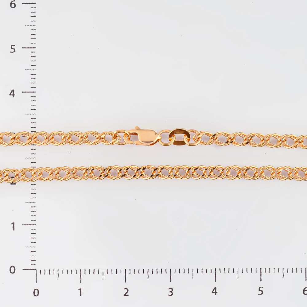 Цепь из красного золота 585 пробы