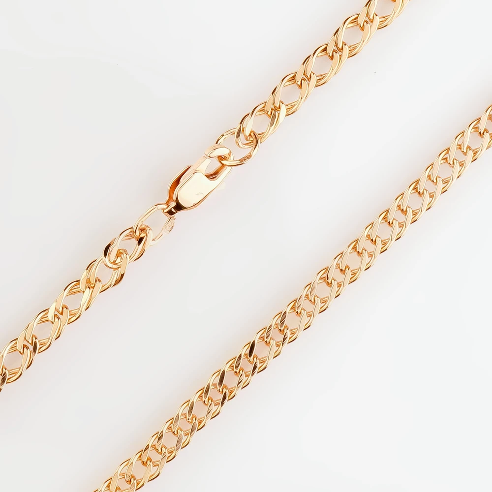 Цепь из красного золота 585 пробы