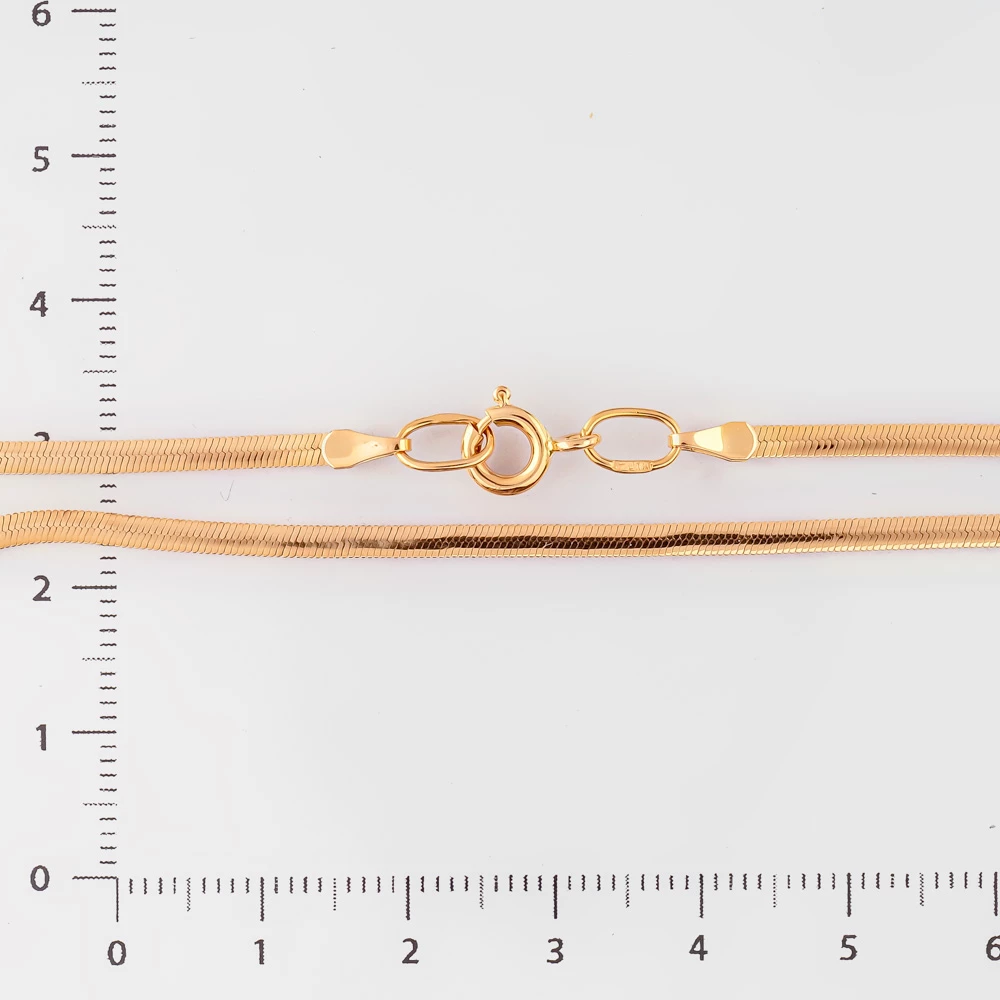 Цепь из красного золота 585 пробы