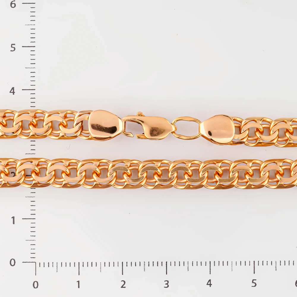 Цепь из красного золота 585 пробы