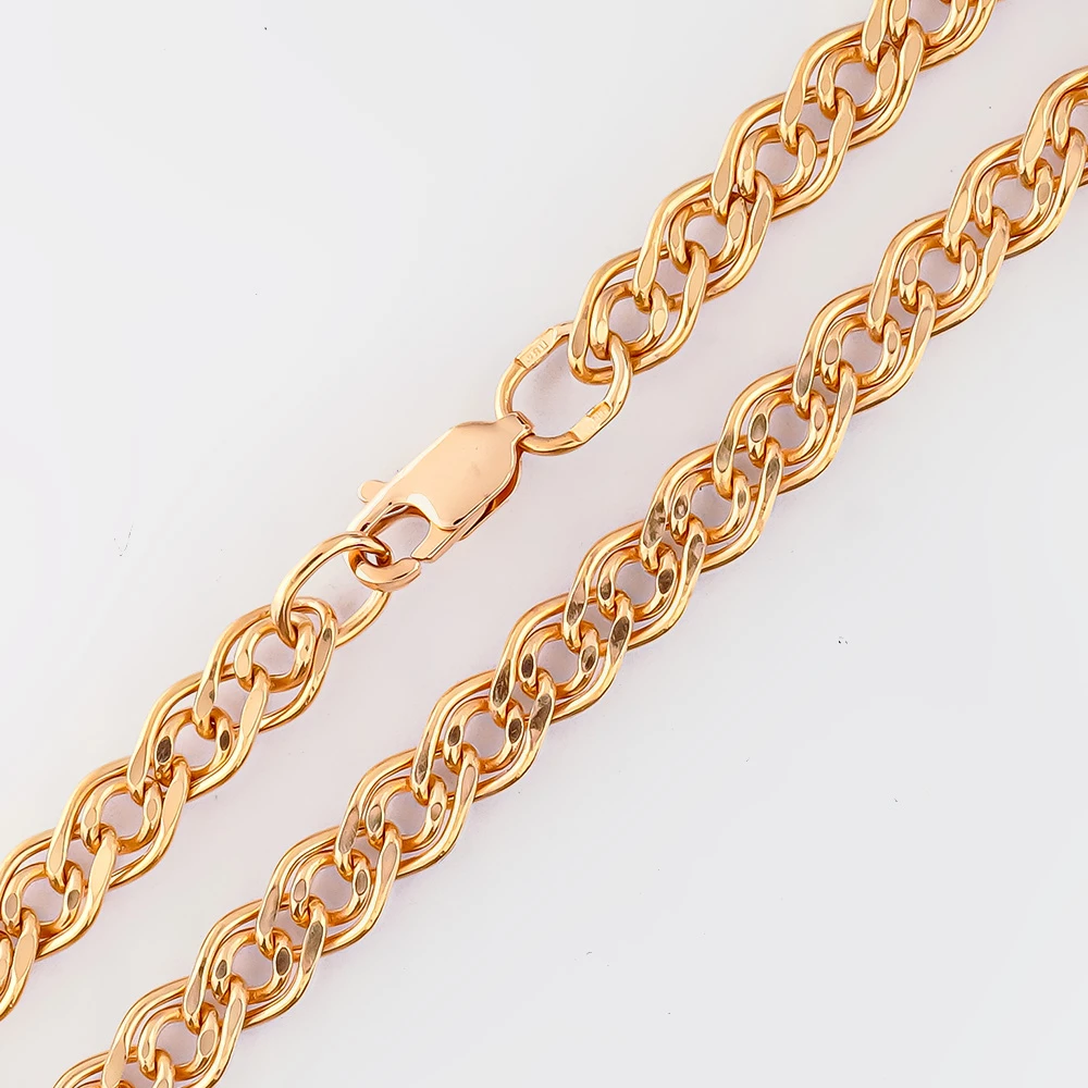 Цепь из красного золота 585 пробы