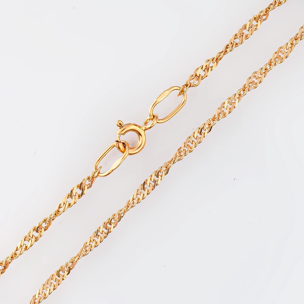 Цепь из красного золота 585 пробы