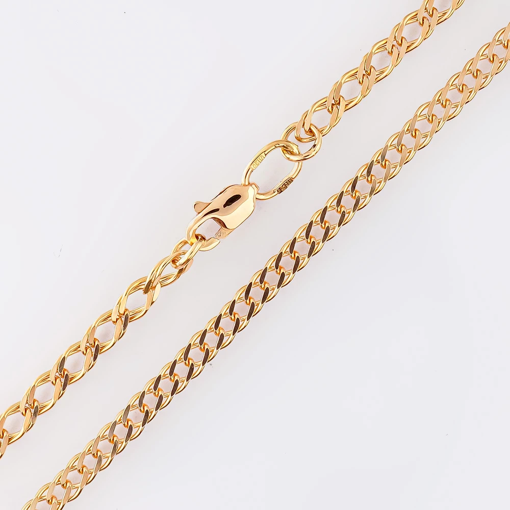 Цепь из красного золота 585 пробы