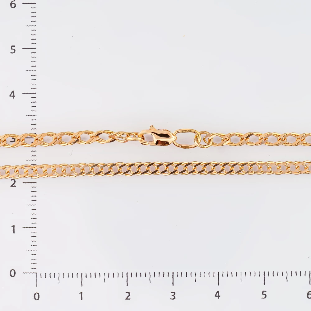 Цепь из красного золота 585 пробы