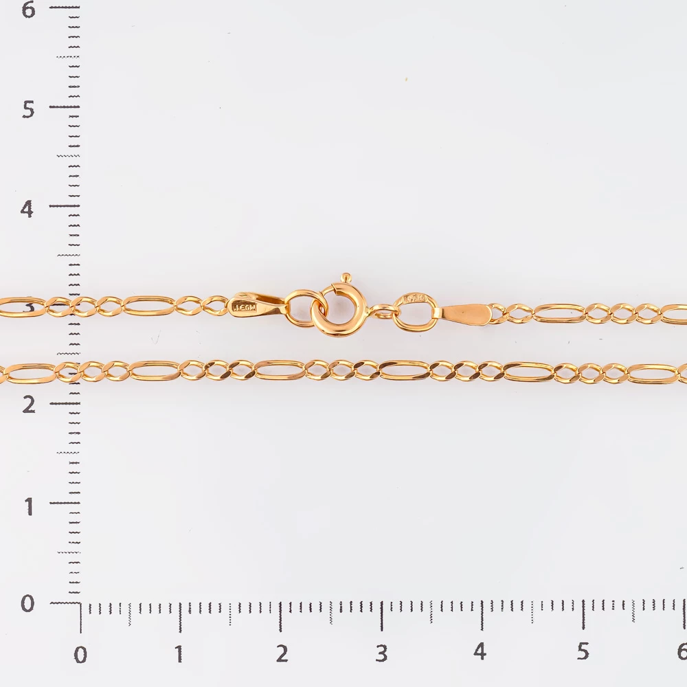 Цепь из красного золота 585 пробы