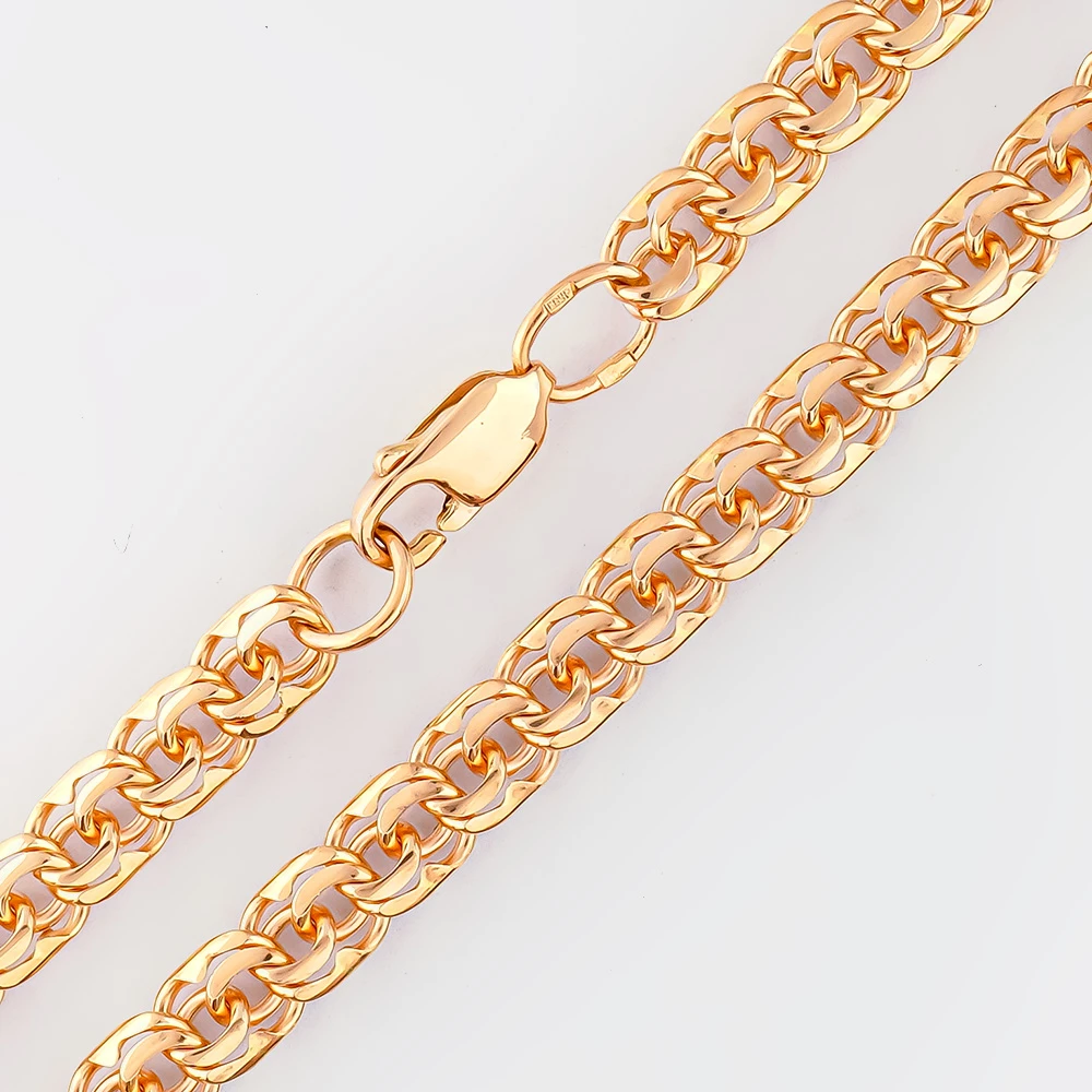 Цепь из красного золота 585 пробы