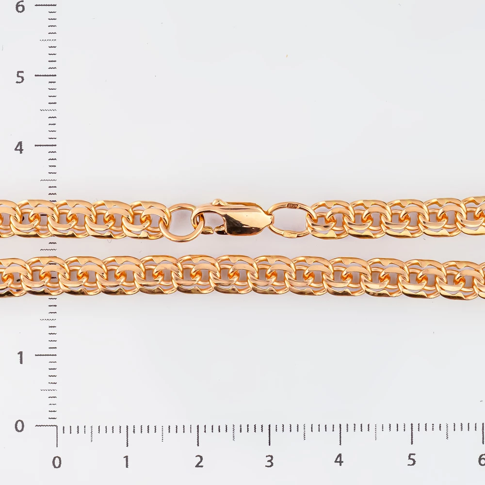 Цепь из красного золота 585 пробы