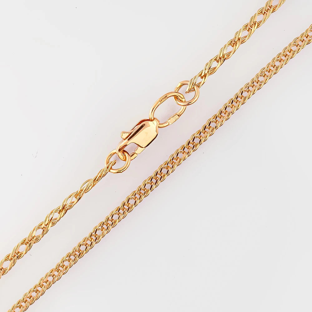 Цепь из красного золота 585 пробы