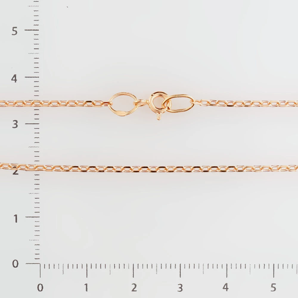 Цепь из красного золота 585 пробы