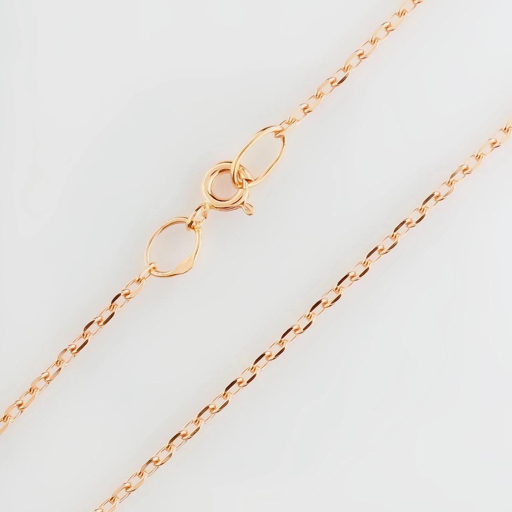 Цепь из красного золота 585 пробы