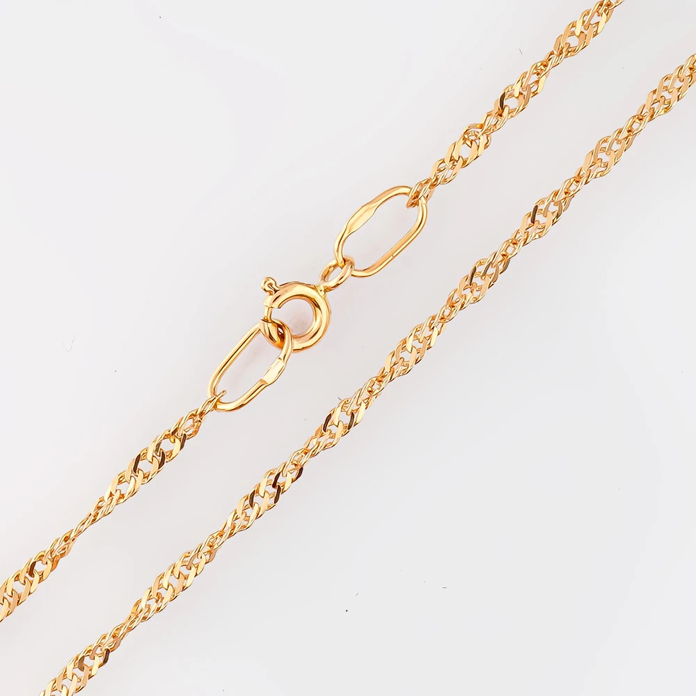 Цепь из красного золота 585 пробы