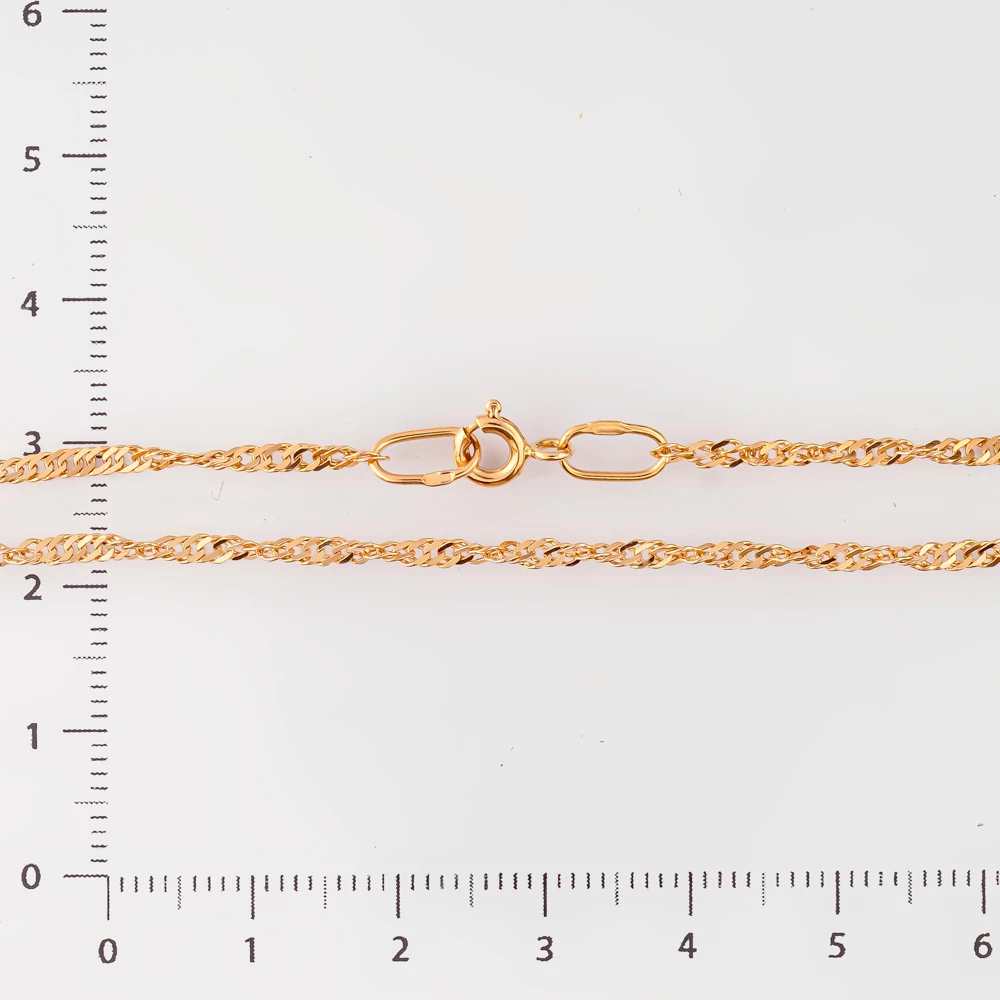 Цепь из красного золота 585 пробы