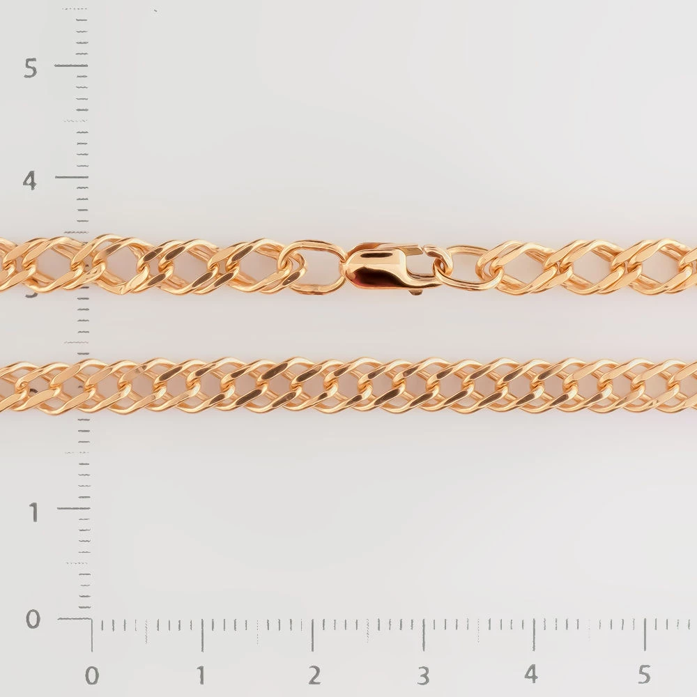 Цепь из красного золота 585 пробы