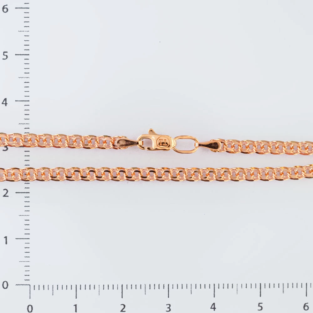 Цепь из красного золота 585 пробы