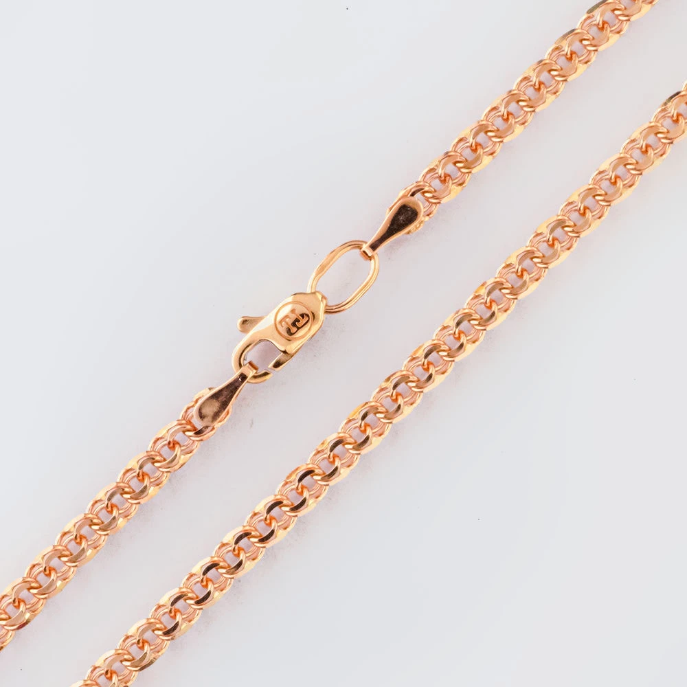 Цепь из красного золота 585 пробы