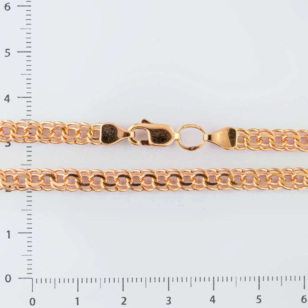 Цепь из красного золота 585 пробы