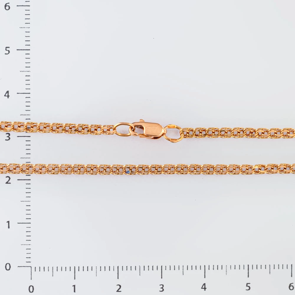 Цепь из красного золота 585 пробы