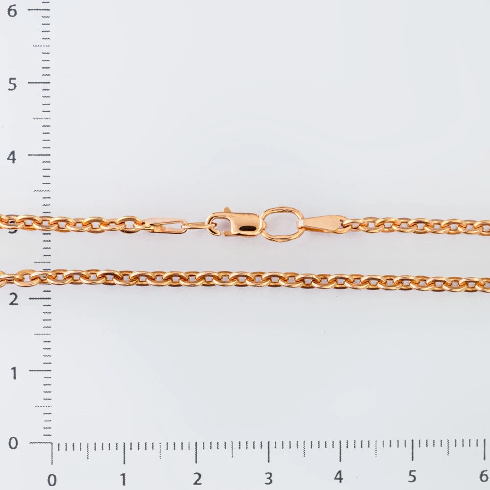 Цепь из красного золота 585 пробы