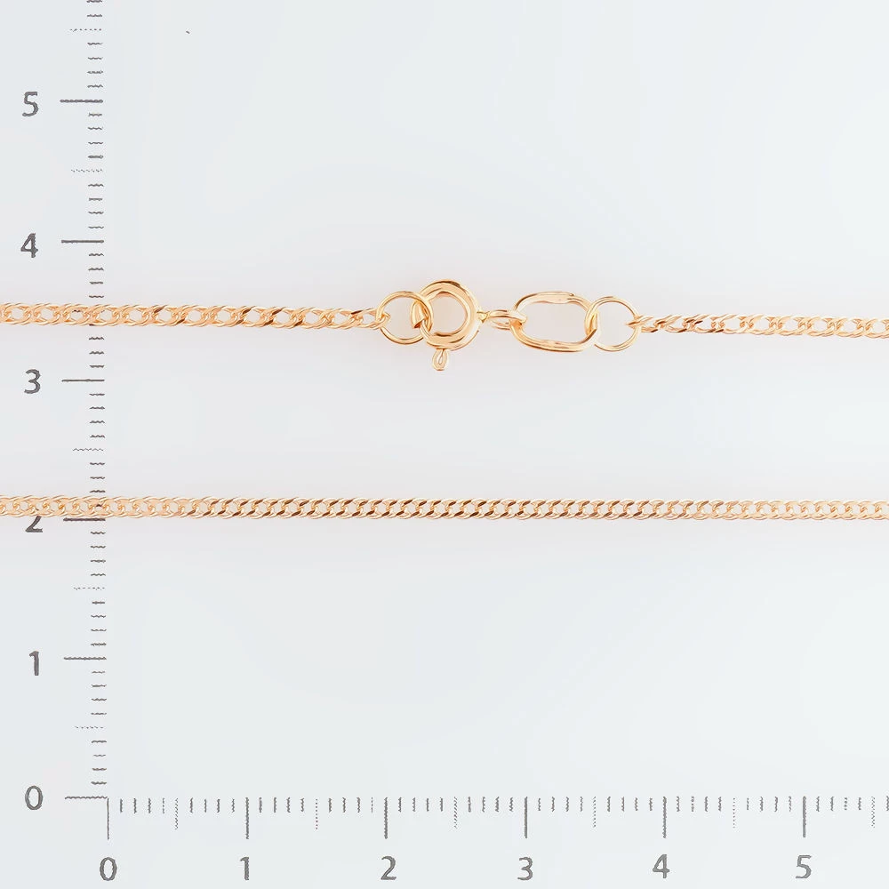 Цепь из красного золота 585 пробы