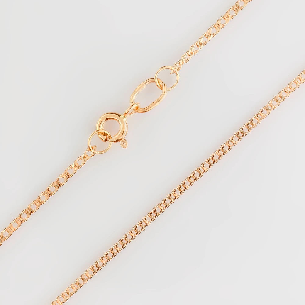 Цепь из красного золота 585 пробы