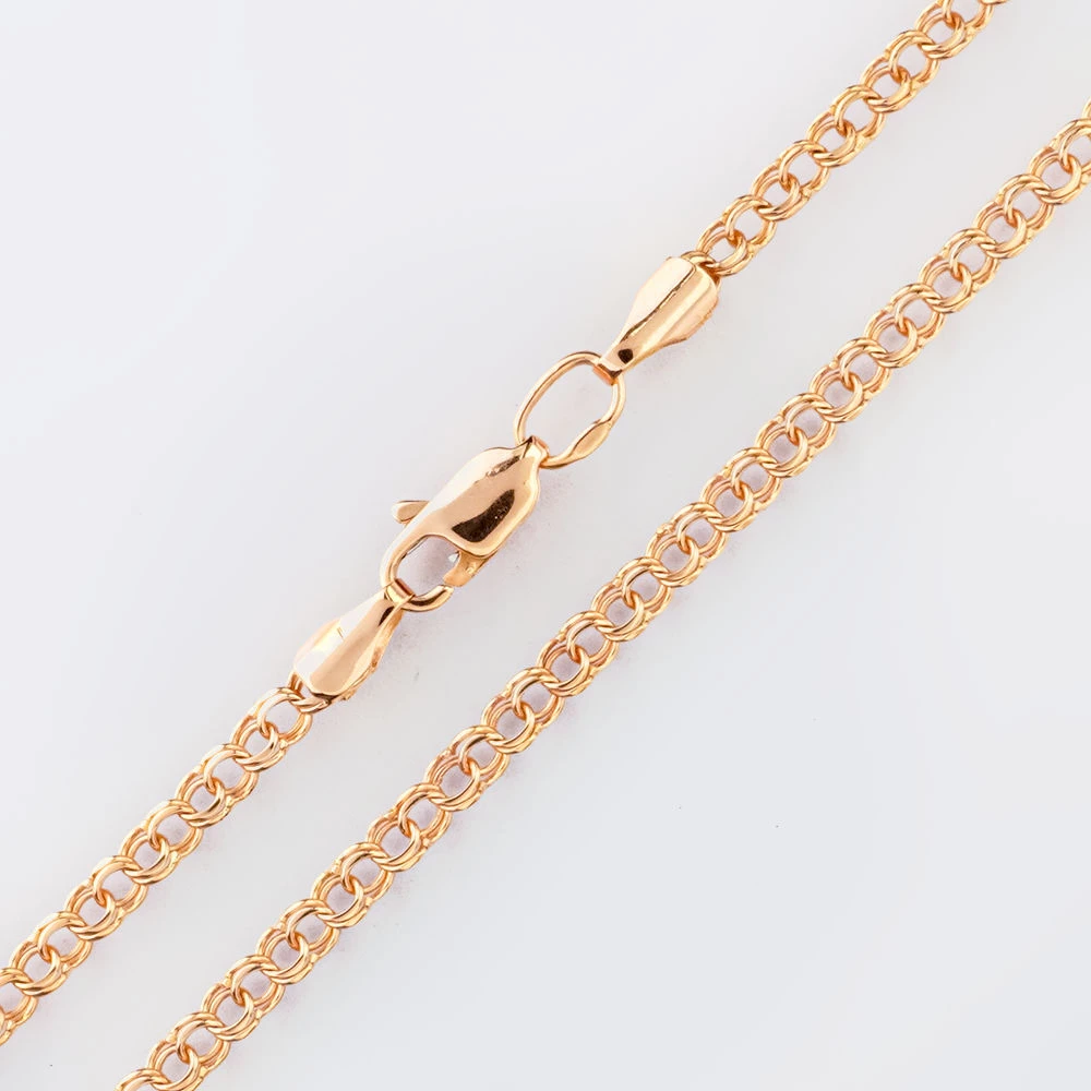 Цепь из красного золота 585 пробы