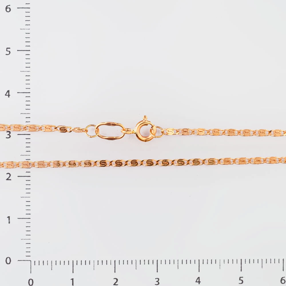 Цепь из красного золота 585 пробы