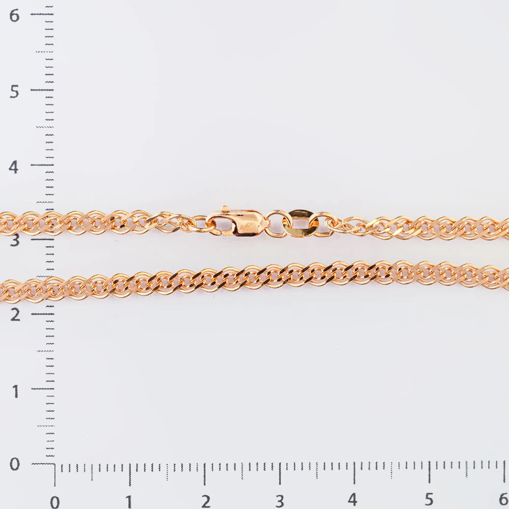 Цепь из красного золота 585 пробы