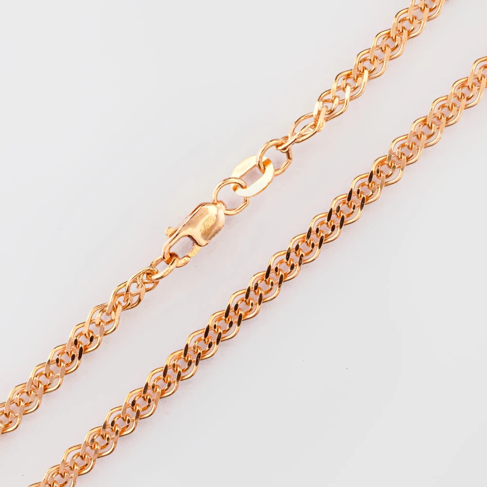 Цепь из красного золота 585 пробы