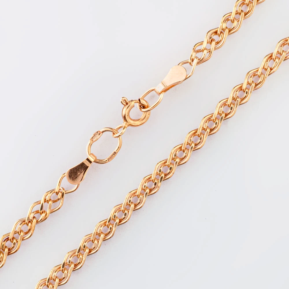 Цепь из красного золота 585 пробы