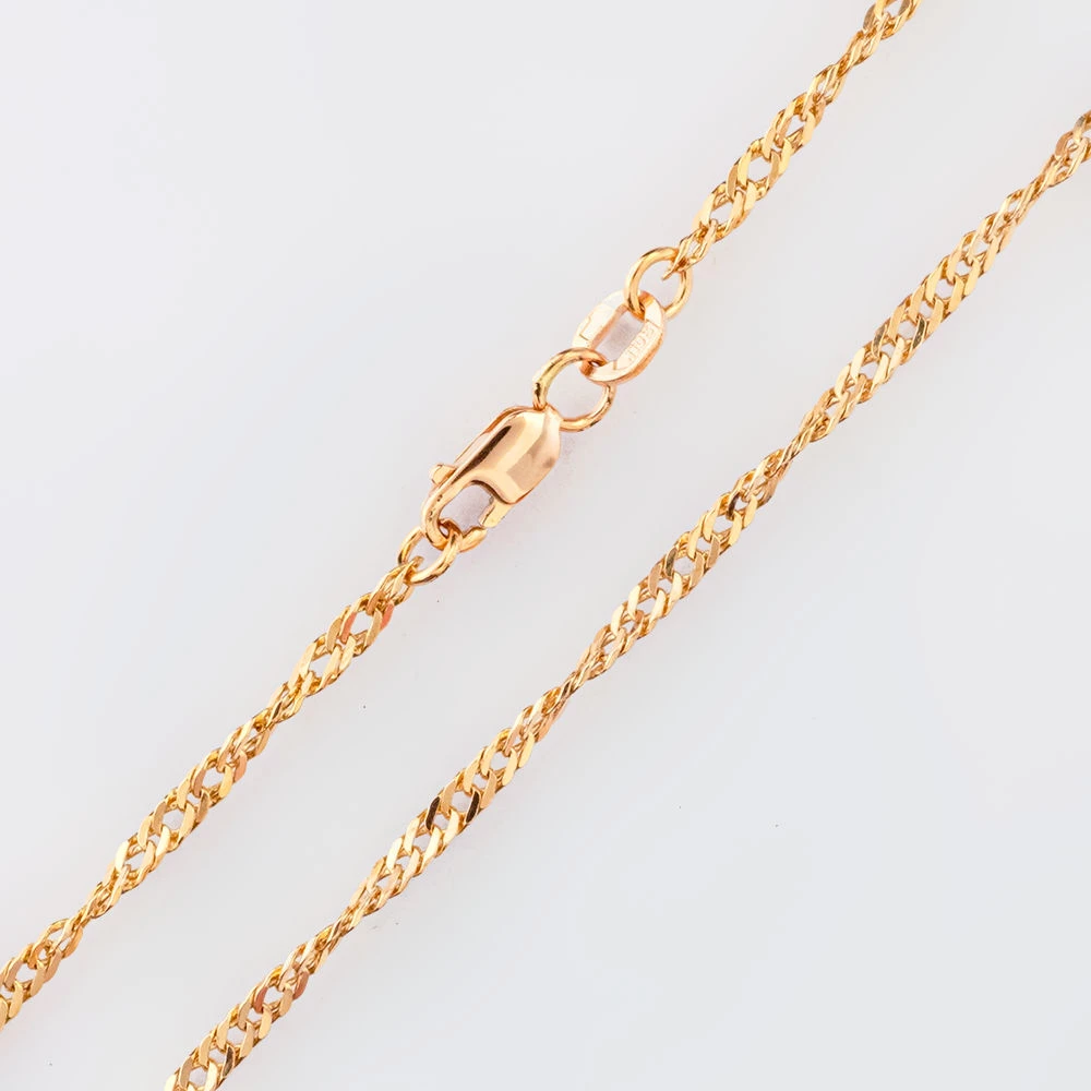 Цепь из красного золота 585 пробы