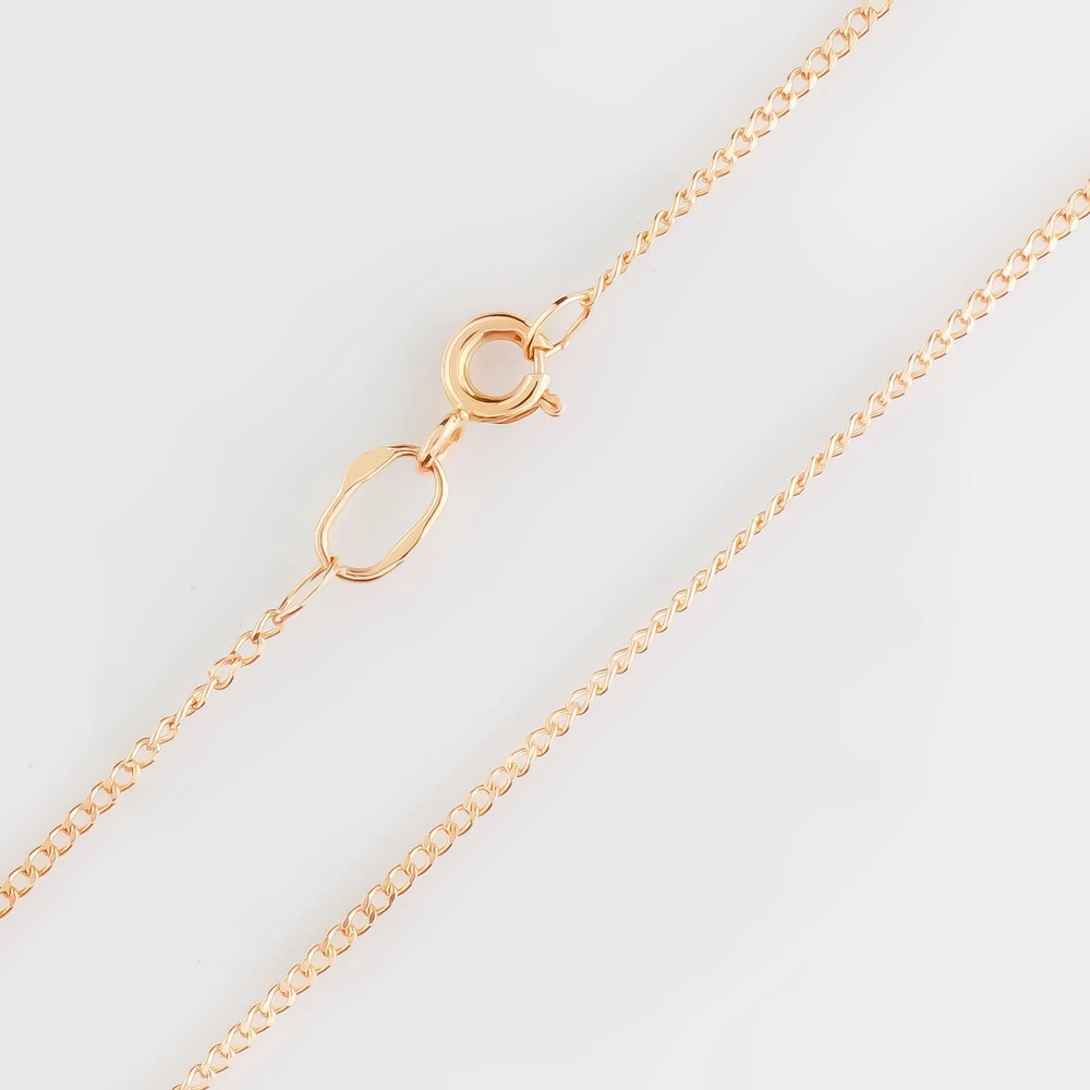 Цепь из красного золота 585 пробы