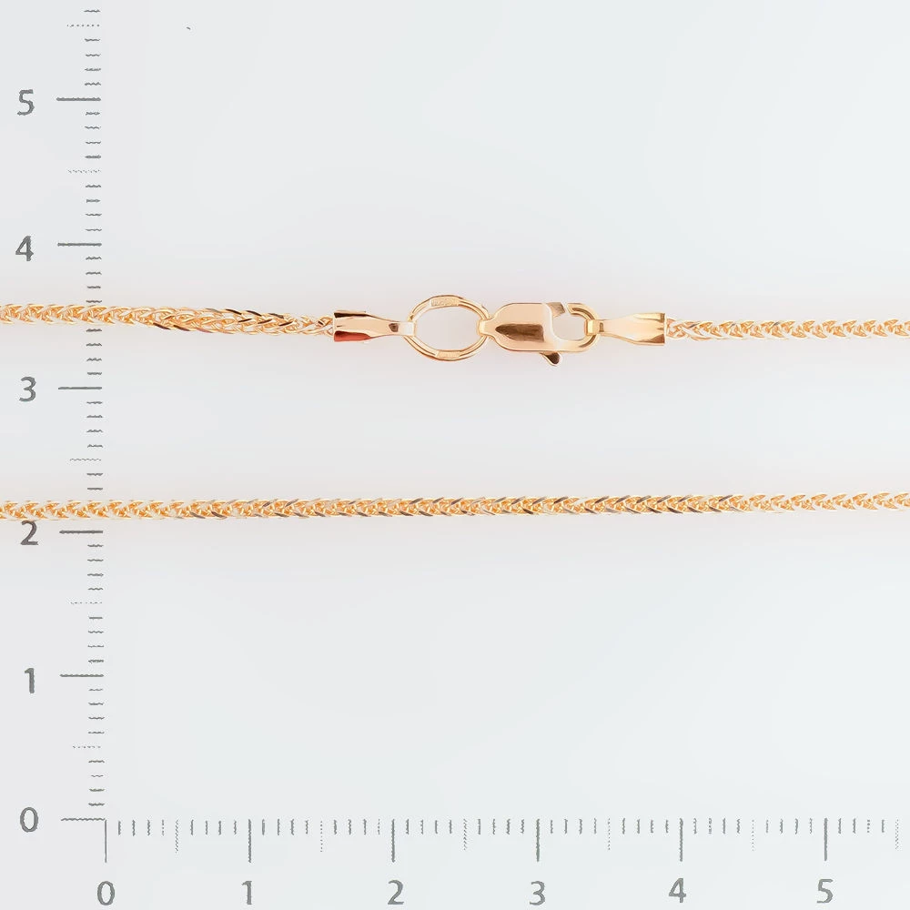 Цепь из красного золота 585 пробы