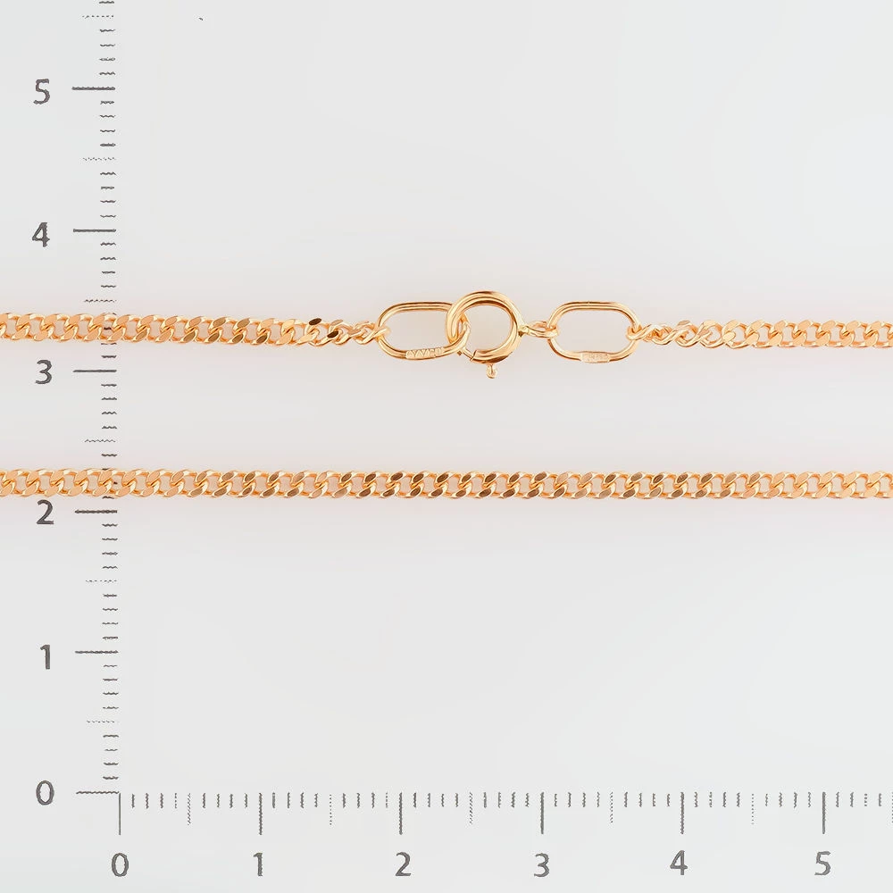 Цепь из красного золота 585 пробы