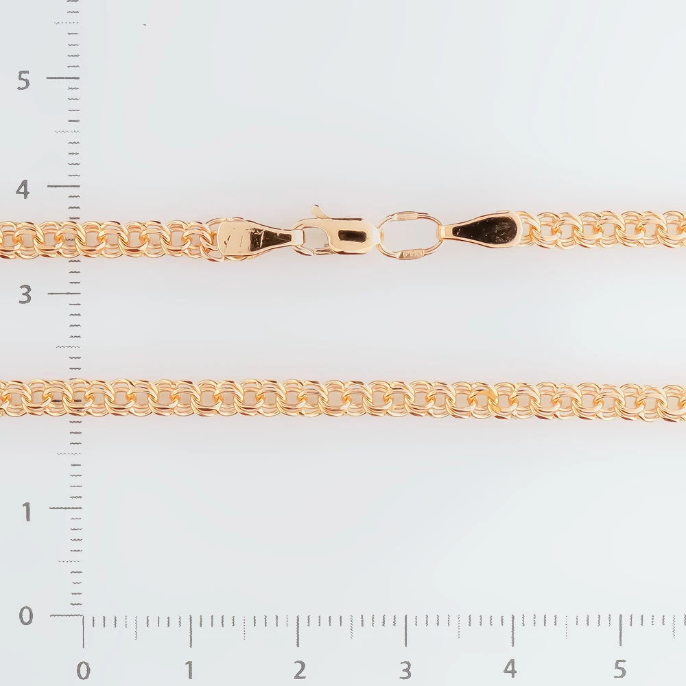 Цепь из красного золота 585 пробы