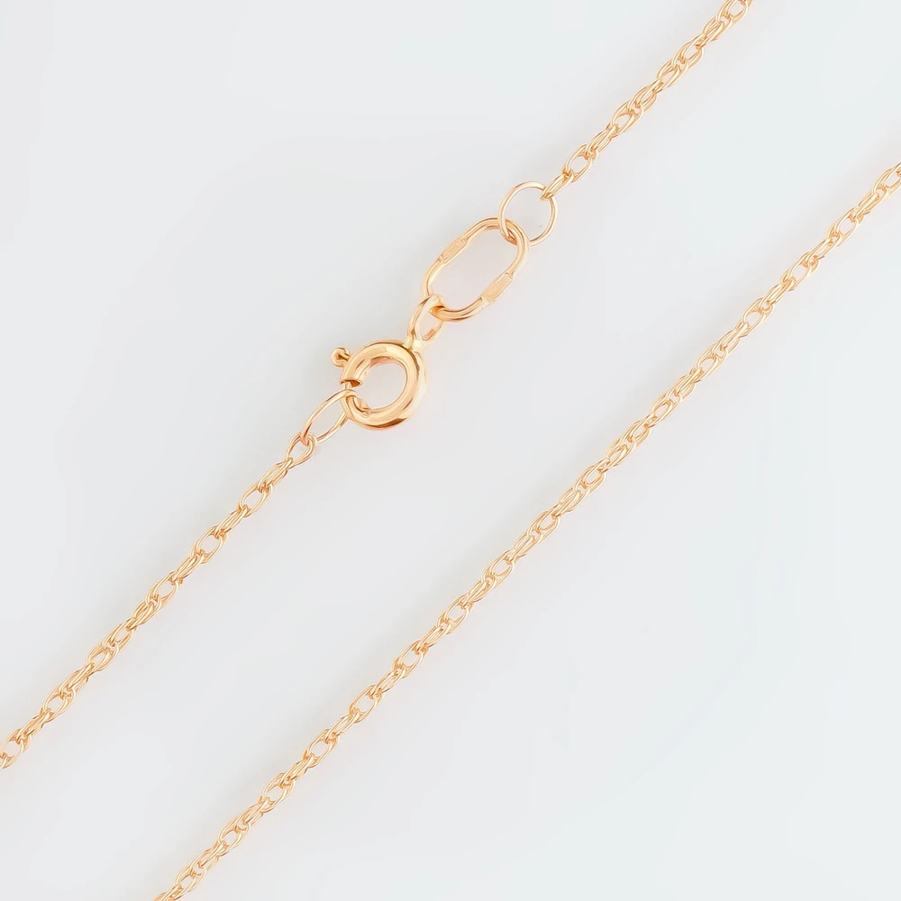 Цепь из красного золота 585 пробы